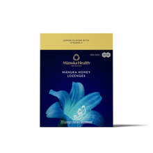 Load image into Gallery viewer, Manuka Honey Lemon Lozenges with Vitamin C NZ